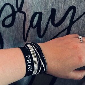 Ten (10) PRAY bracelet inspired by W.W.J.D.